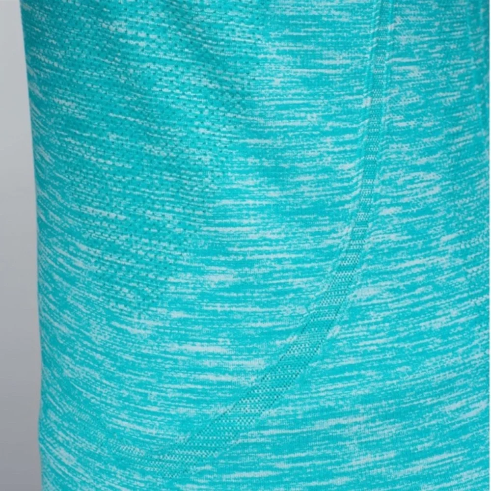 lululemon athletica Women's Turquoise Heather Short Sleeve Tee